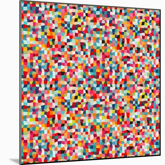 Abstract Pattern-Magnia-Mounted Art Print