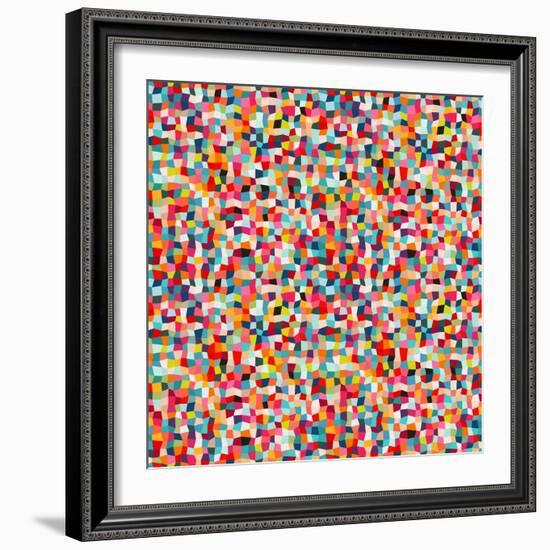 Abstract Pattern-Magnia-Framed Art Print