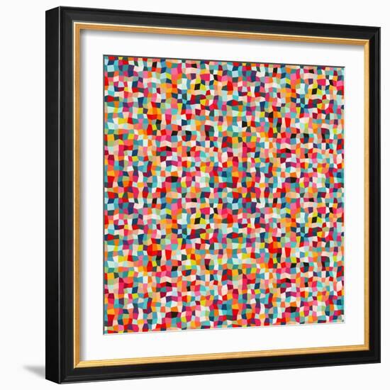 Abstract Pattern-Magnia-Framed Art Print