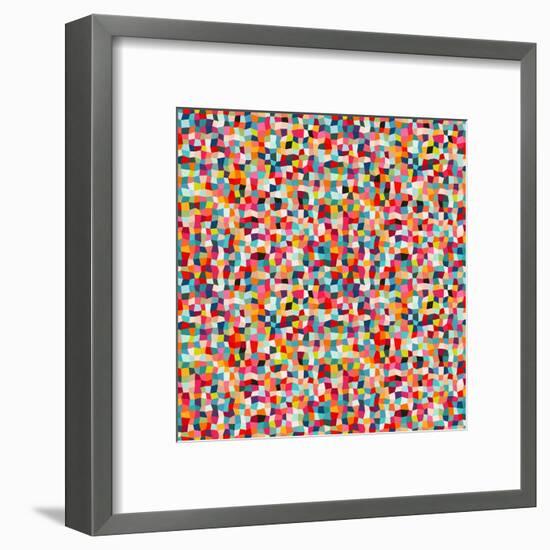 Abstract Pattern-Magnia-Framed Art Print