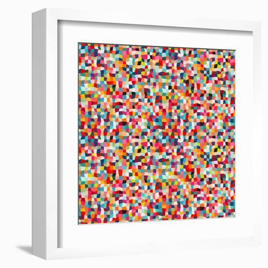 Abstract Pattern-Magnia-Framed Art Print