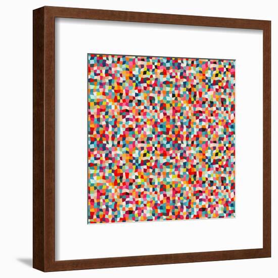 Abstract Pattern-Magnia-Framed Art Print