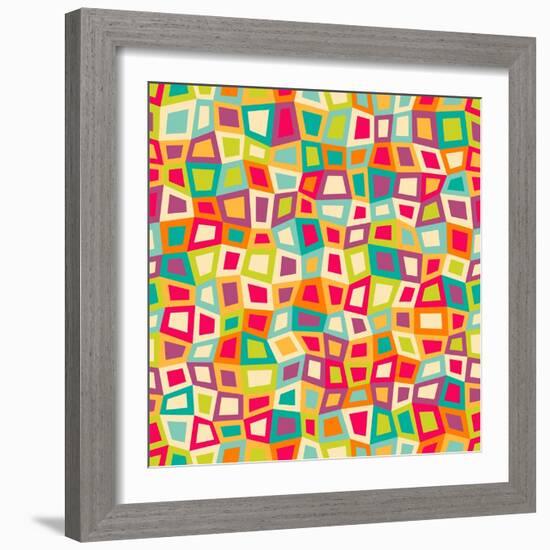 Abstract Pattern-Magnia-Framed Art Print