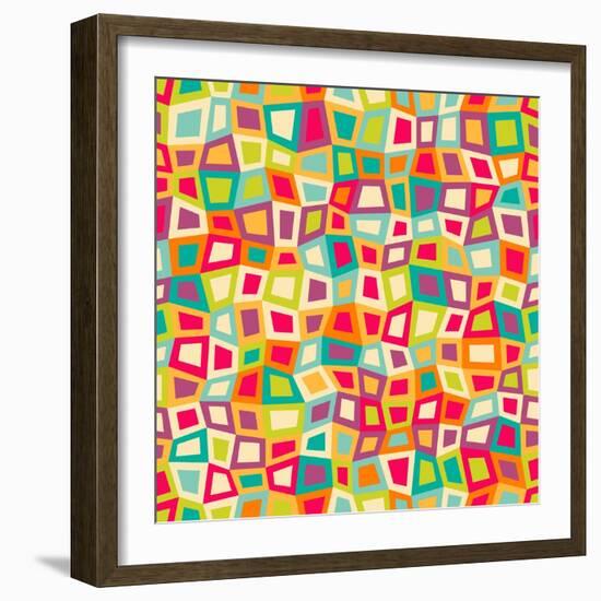 Abstract Pattern-Magnia-Framed Art Print