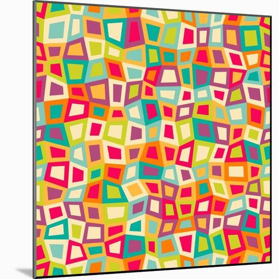 Abstract Pattern-Magnia-Mounted Art Print