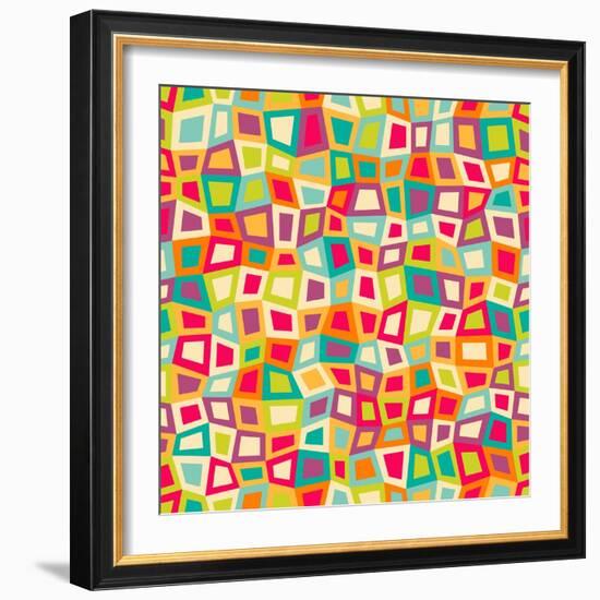 Abstract Pattern-Magnia-Framed Art Print