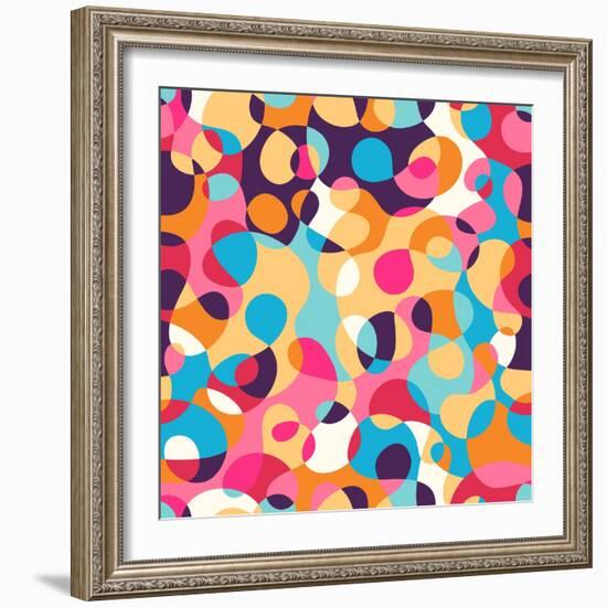 Abstract Pattern-Magnia-Framed Art Print