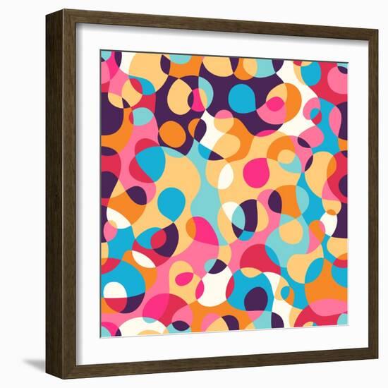 Abstract Pattern-Magnia-Framed Art Print