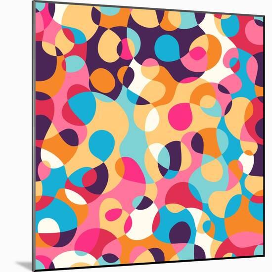 Abstract Pattern-Magnia-Mounted Art Print