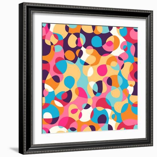 Abstract Pattern-Magnia-Framed Art Print