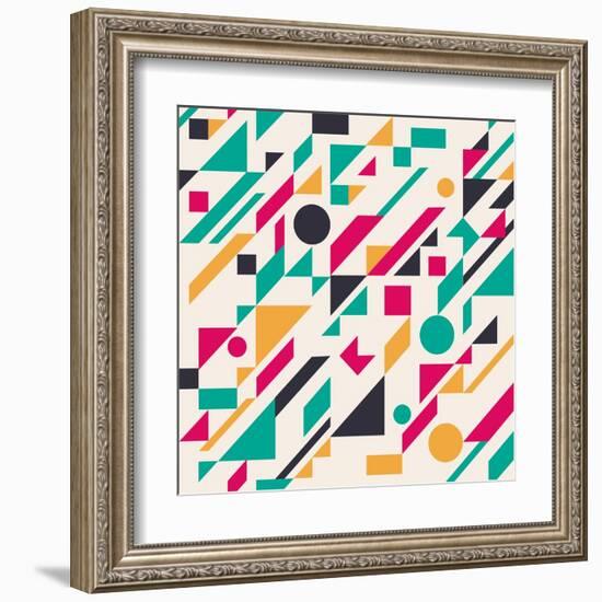 Abstract Pattern-Magnia-Framed Art Print