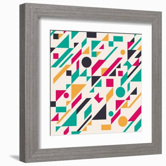 Abstract Pattern-Magnia-Framed Art Print