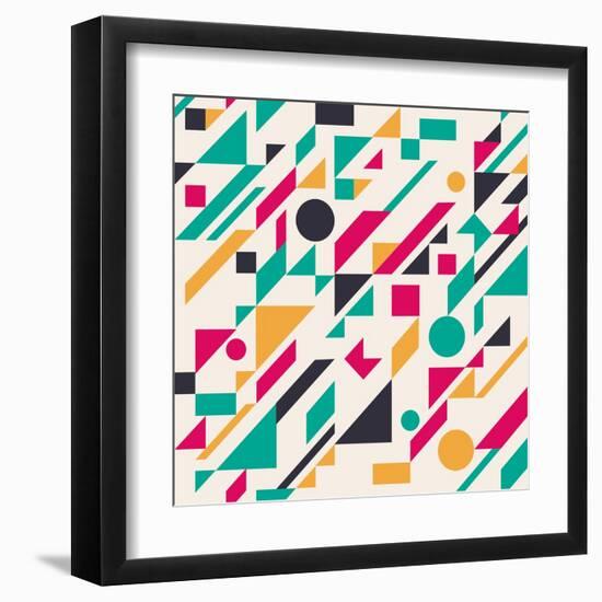 Abstract Pattern-Magnia-Framed Art Print