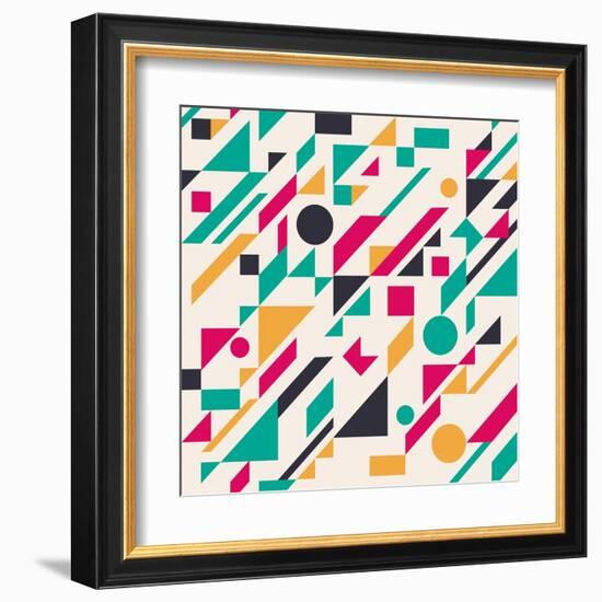 Abstract Pattern-Magnia-Framed Art Print