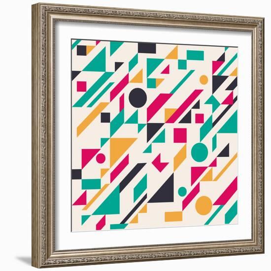 Abstract Pattern-Magnia-Framed Premium Giclee Print