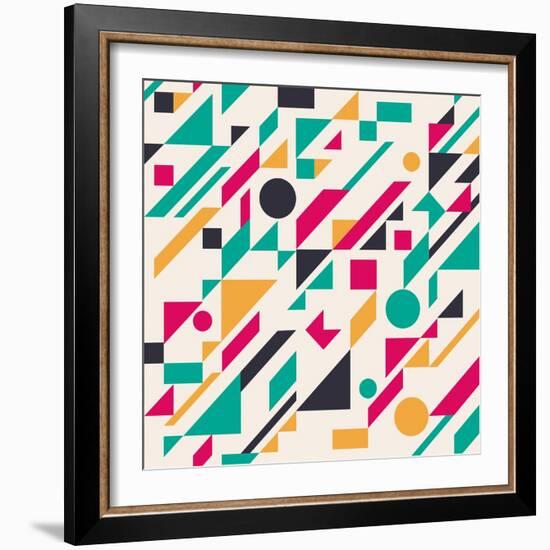 Abstract Pattern-Magnia-Framed Art Print