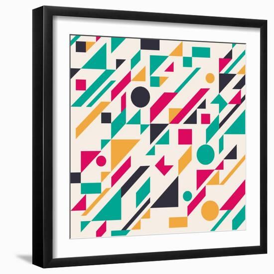 Abstract Pattern-Magnia-Framed Art Print