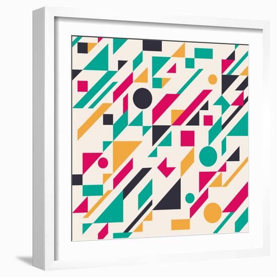 Abstract Pattern-Magnia-Framed Art Print