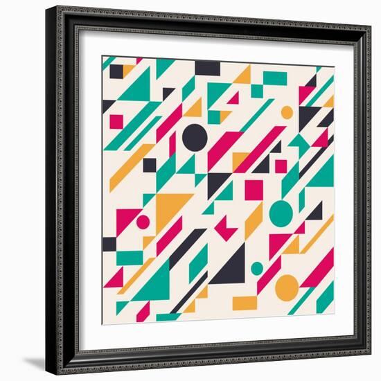 Abstract Pattern-Magnia-Framed Art Print