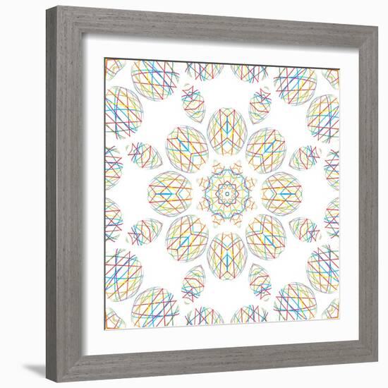 Abstract Pattern-Dink101-Framed Art Print