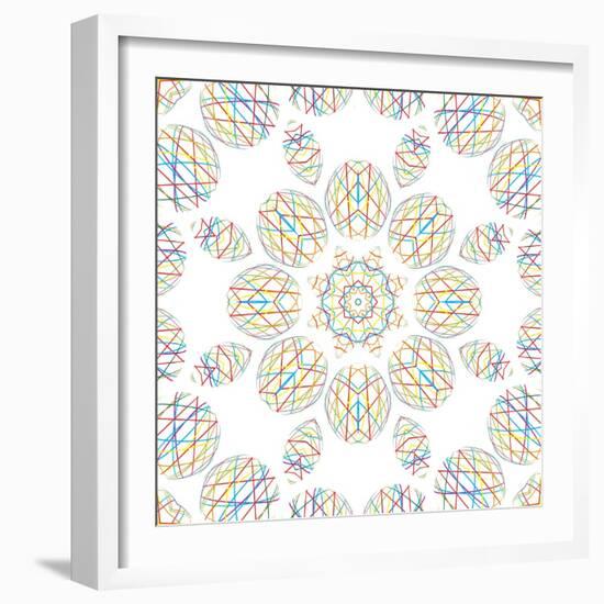 Abstract Pattern-Dink101-Framed Art Print