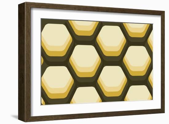 Abstract Pattern-Whoartnow-Framed Giclee Print