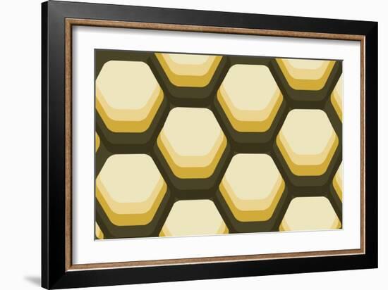 Abstract Pattern-Whoartnow-Framed Giclee Print