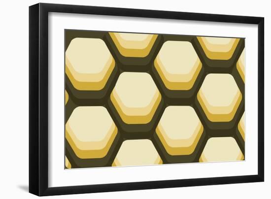 Abstract Pattern-Whoartnow-Framed Giclee Print