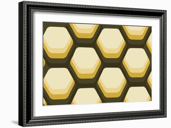 Abstract Pattern-Whoartnow-Framed Giclee Print