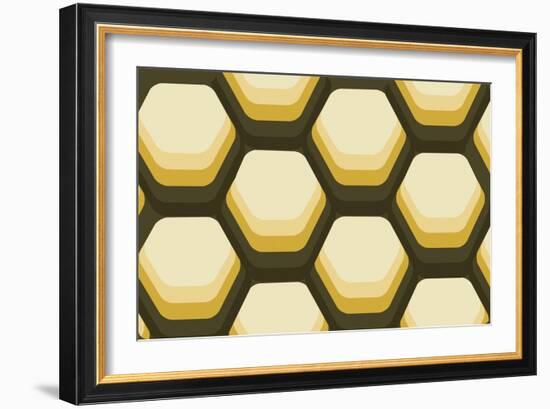 Abstract Pattern-Whoartnow-Framed Giclee Print