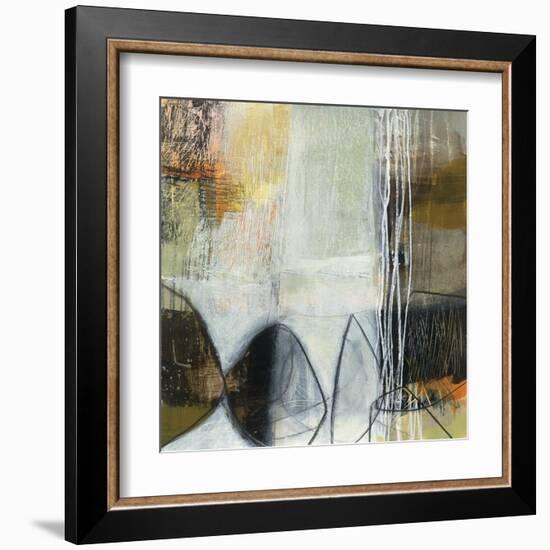 Abstract Pebble I-Davies Jane-Framed Art Print