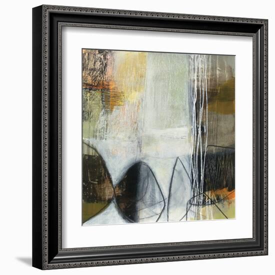 Abstract Pebble I-Davies Jane-Framed Art Print