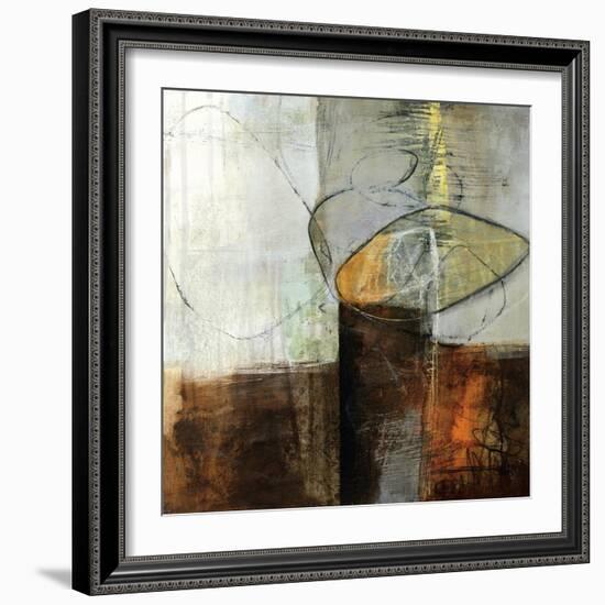 Abstract Pebble IV-Davies Jane-Framed Art Print