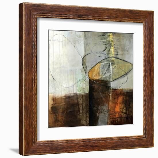 Abstract Pebble IV-Davies Jane-Framed Art Print