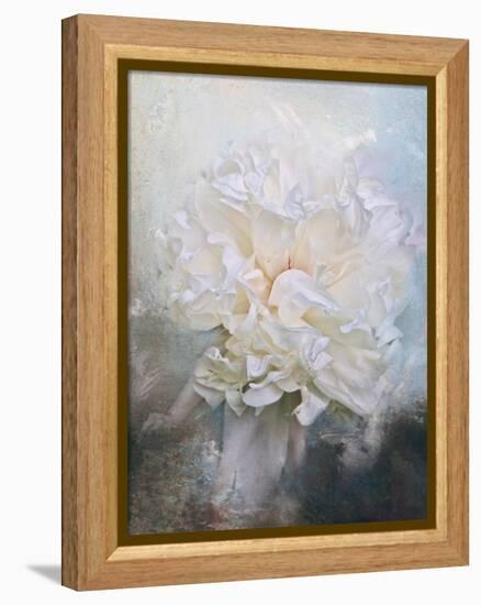 Abstract Peony in Blue-Jai Johnson-Framed Premier Image Canvas