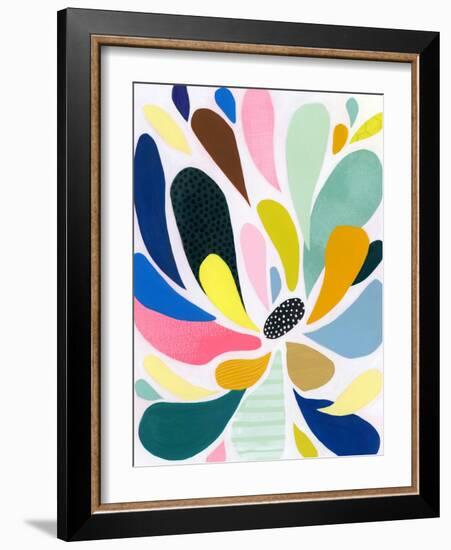 Abstract Petals I-Grace Popp-Framed Art Print