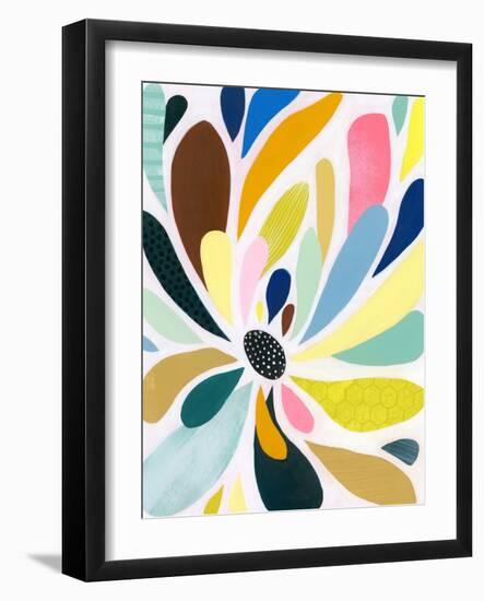 Abstract Petals II-Grace Popp-Framed Art Print