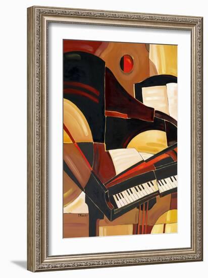 Abstract Piano-Paul Brent-Framed Premium Giclee Print