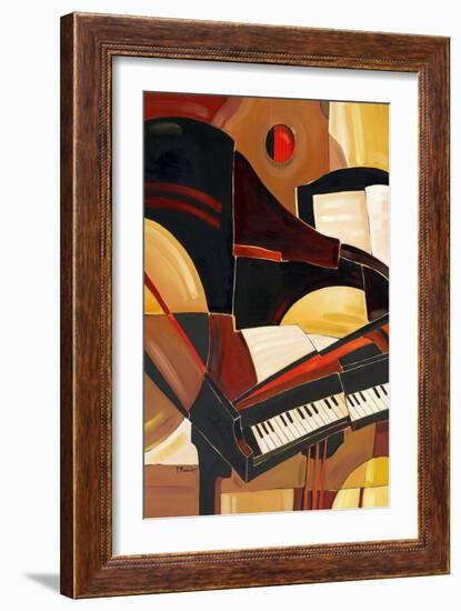 Abstract Piano-Paul Brent-Framed Premium Giclee Print