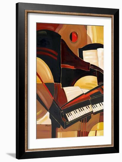Abstract Piano-Paul Brent-Framed Premium Giclee Print