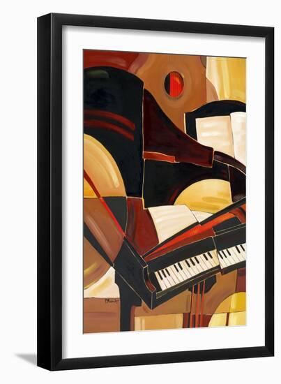 Abstract Piano-Paul Brent-Framed Premium Giclee Print