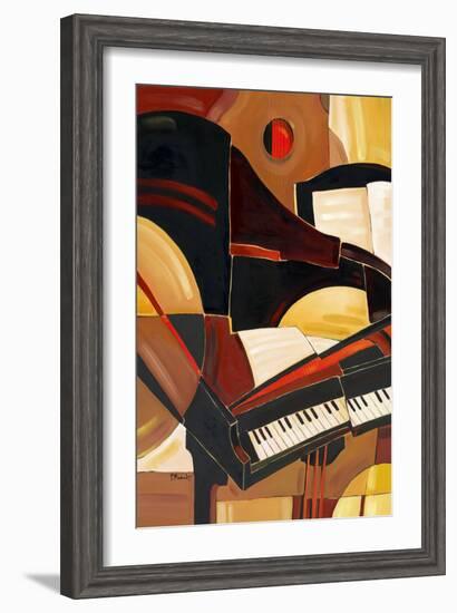 Abstract Piano-Paul Brent-Framed Art Print