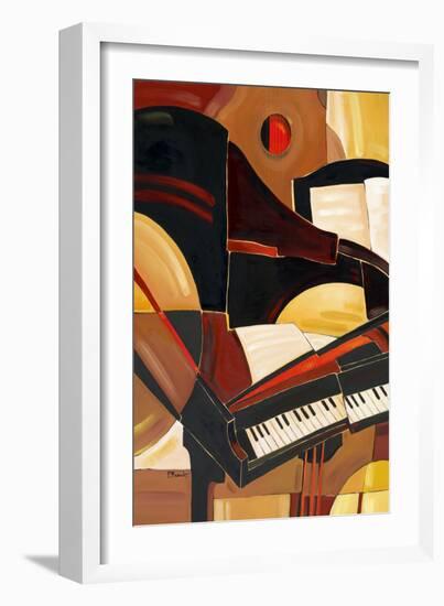 Abstract Piano-Paul Brent-Framed Art Print