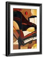 Abstract Piano-Paul Brent-Framed Art Print