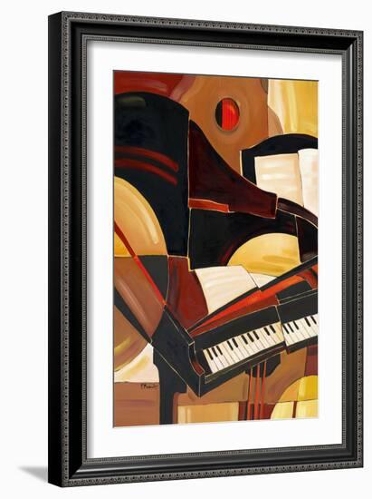 Abstract Piano-Paul Brent-Framed Art Print