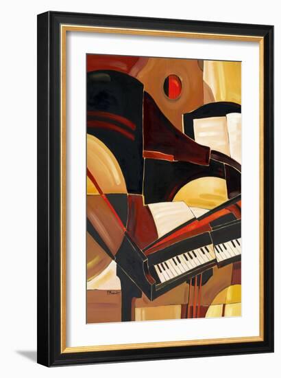 Abstract Piano-Paul Brent-Framed Art Print