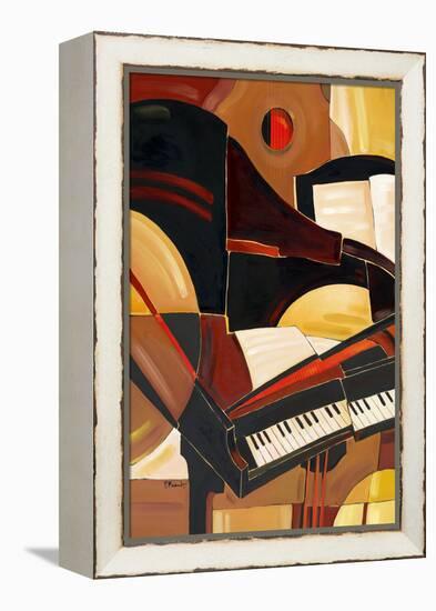 Abstract Piano-Paul Brent-Framed Stretched Canvas