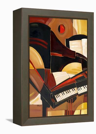 Abstract Piano-Paul Brent-Framed Stretched Canvas