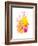 Abstract Pineapple-Jennifer McCully-Framed Art Print