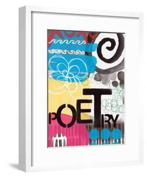 Abstract Poetry-Linda Woods-Framed Art Print